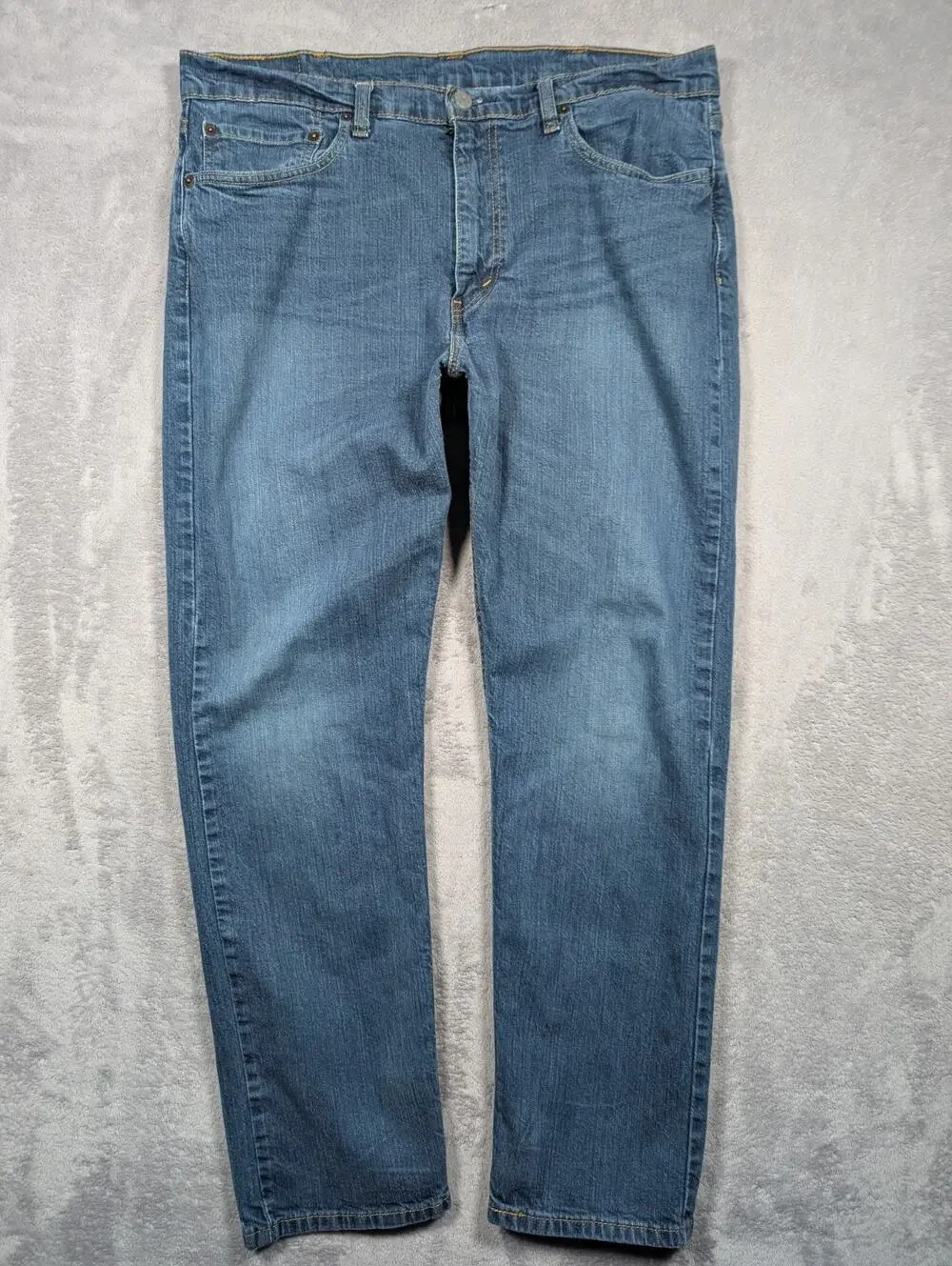 Levis 502 Tapered Fit Jeans Mens 36x32 Denim Classic Work Casual